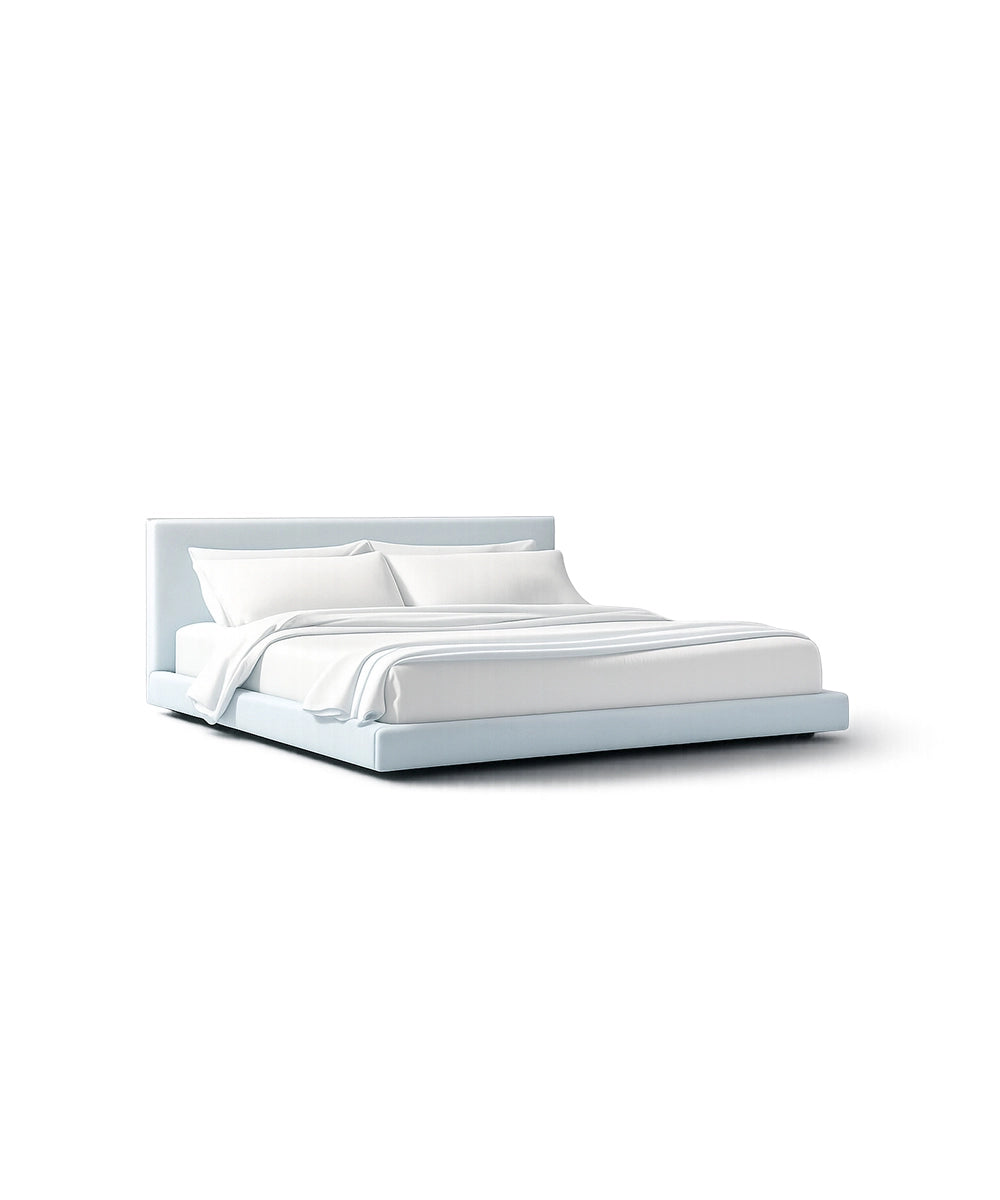 Minimal Rounded Platform Bed
