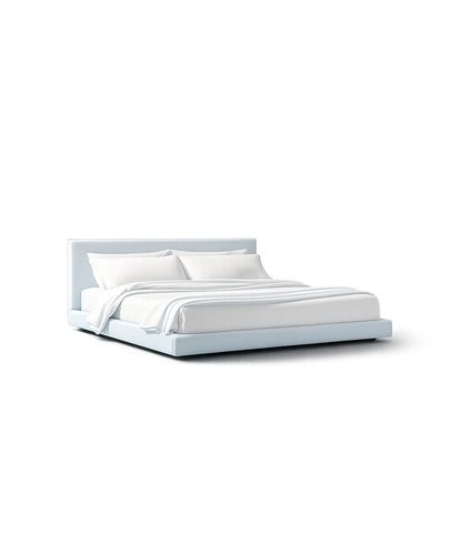 Minimal Rounded Platform Bed