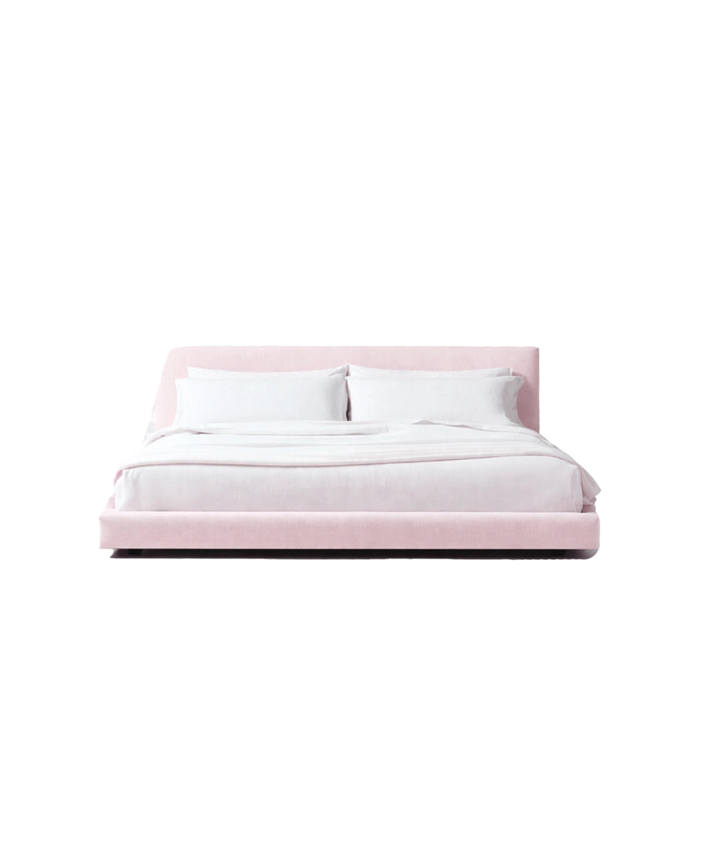 Minimal Rounded Platform Bed