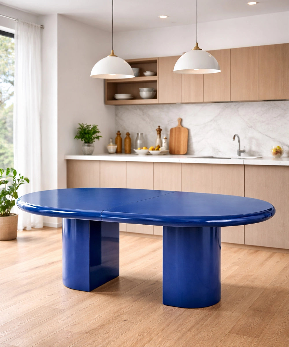 Modern Oval Dining Table