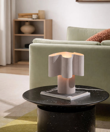 Aria Fluted Modern Lamp
