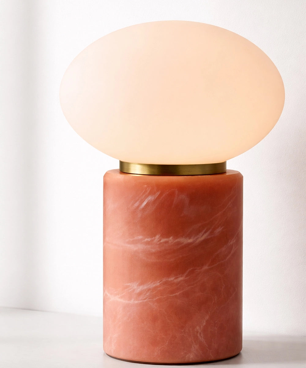 Marble Base Globe Table Lamp