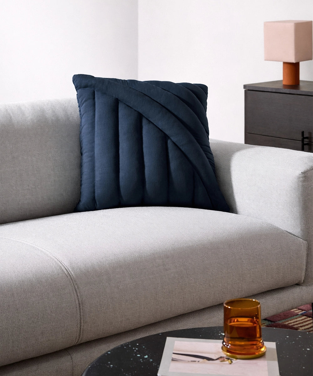 Modern Curve Panel Cushion