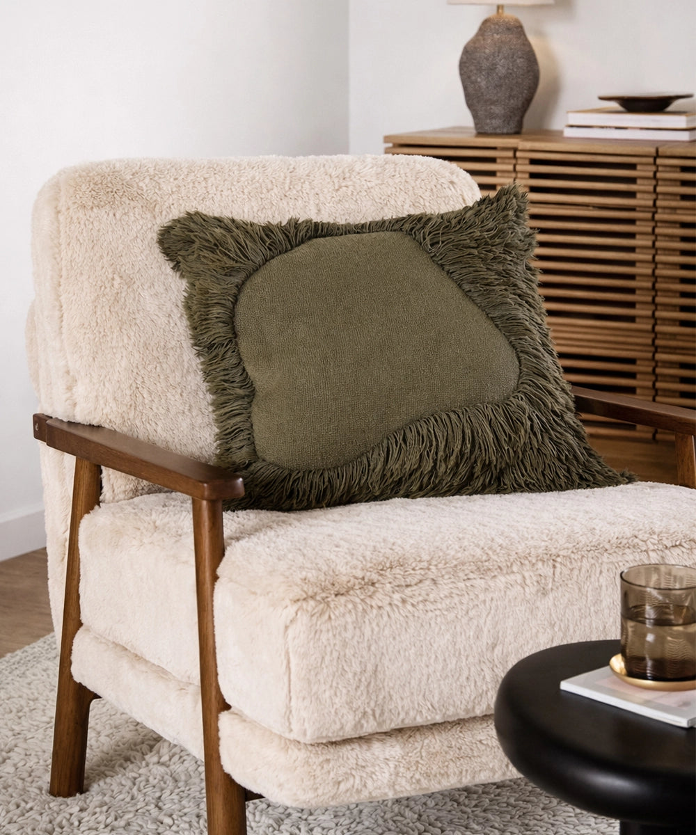 Modern Framed Throw Cushion