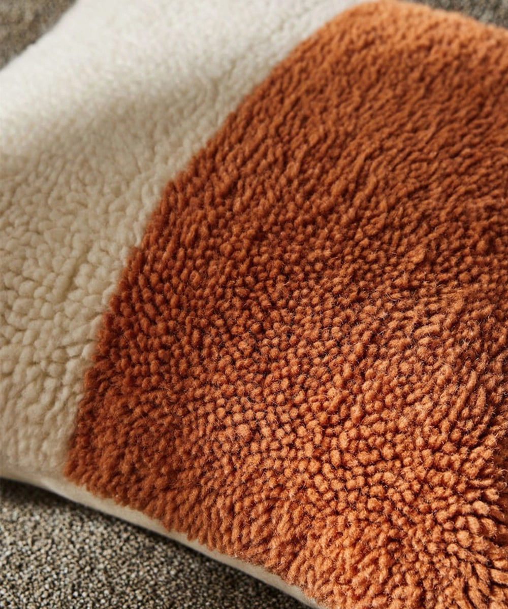Dual Tone Boucle Cushion