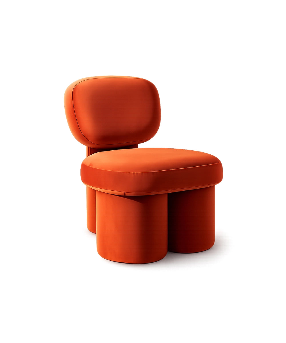 Modern Velvet Accent Chair