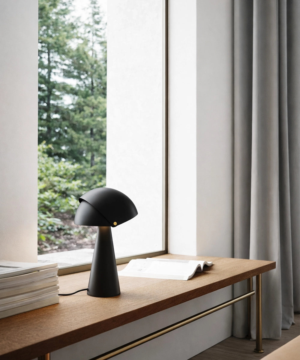 Modern Cone Shade Lamp