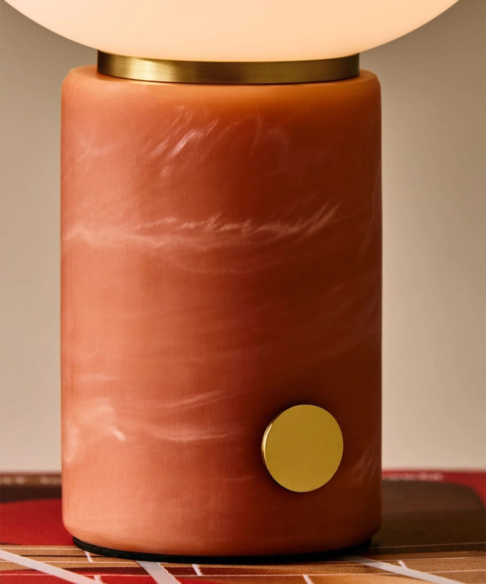 Marble Base Globe Table Lamp