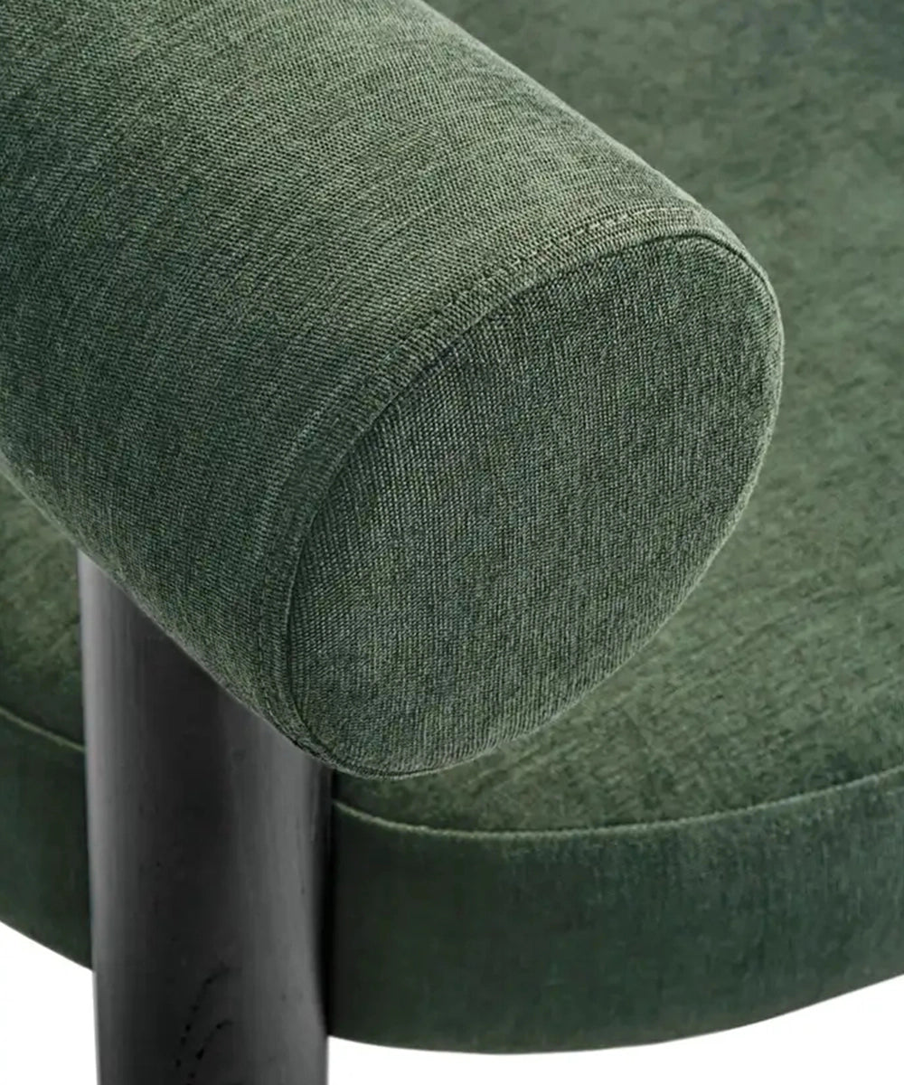 Curved Back Dining Chair