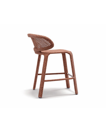 Woven Rattan Bar Stool