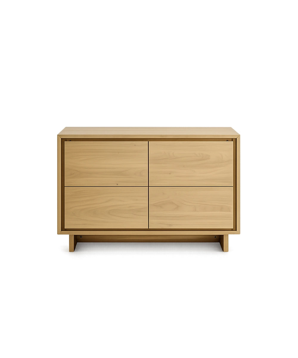 Solid Wood Drawer Unit