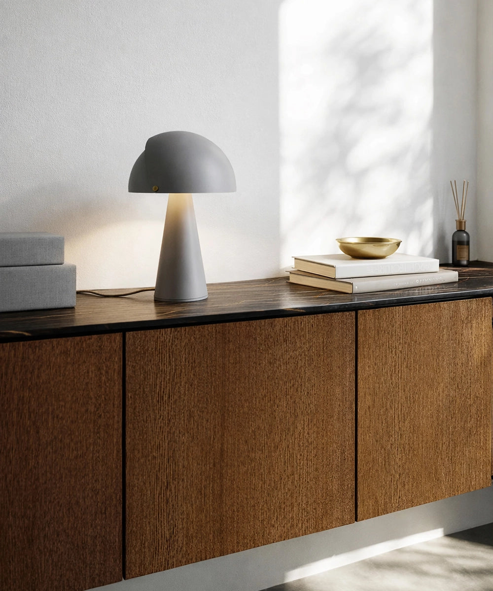 Modern Cone Shade Lamp
