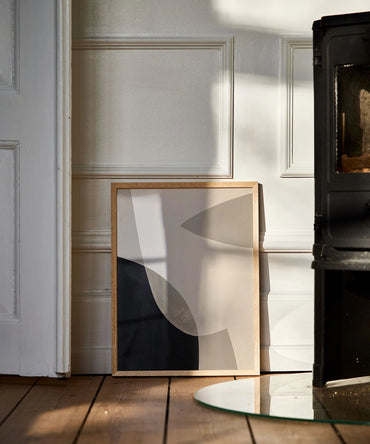 Modern Organic Shape Artwork