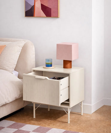 Single Drawer Bedside Table