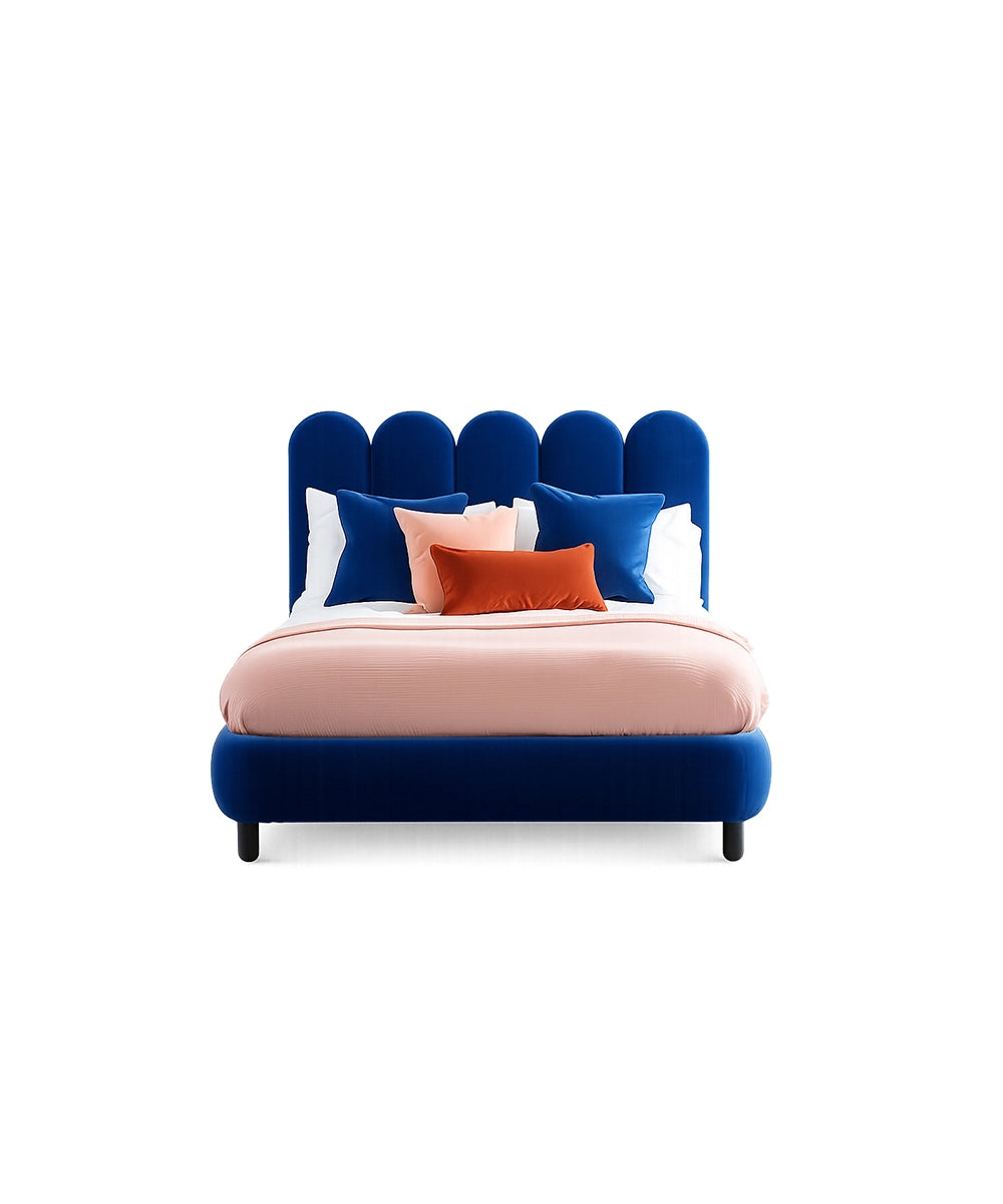 Designer Panel Platform Bed
