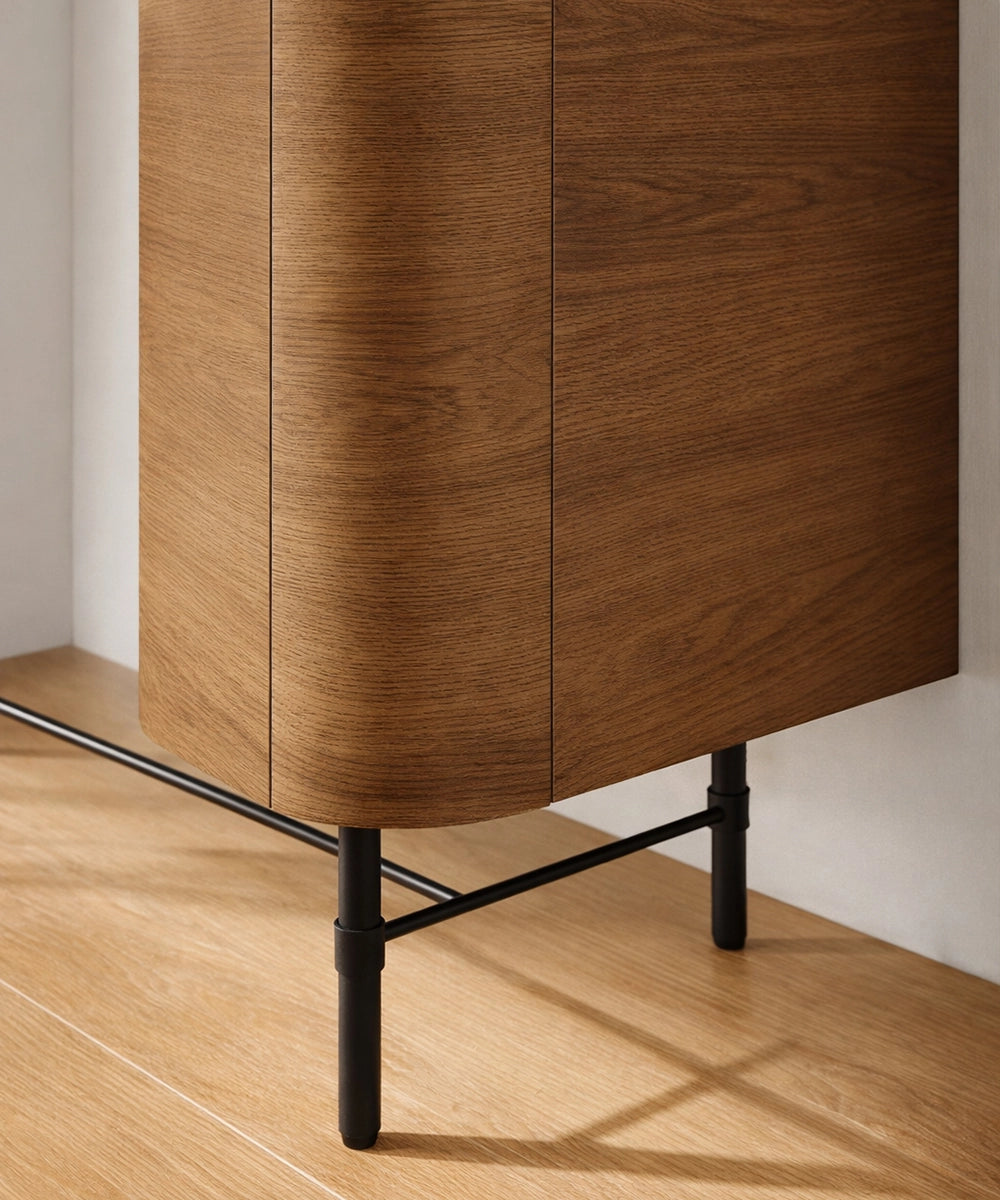 Modern Open Shelf Bookcase