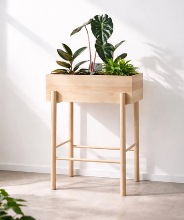 Decorative Wooden Plant Holder
