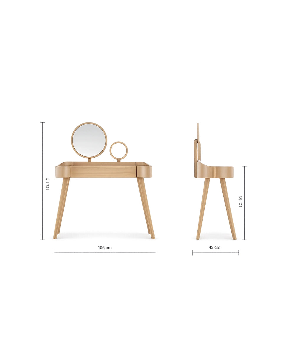 Modern Wooden Vanity Table