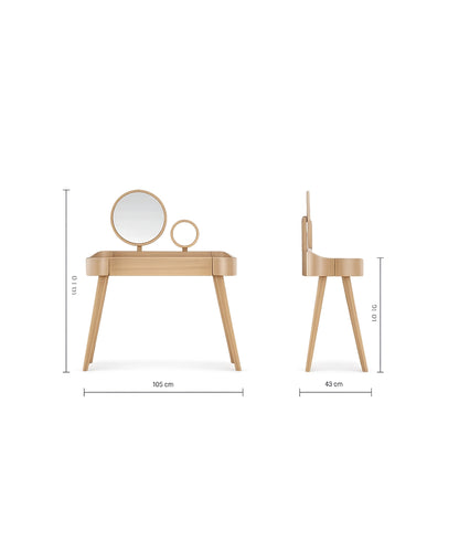 Modern Wooden Vanity Table