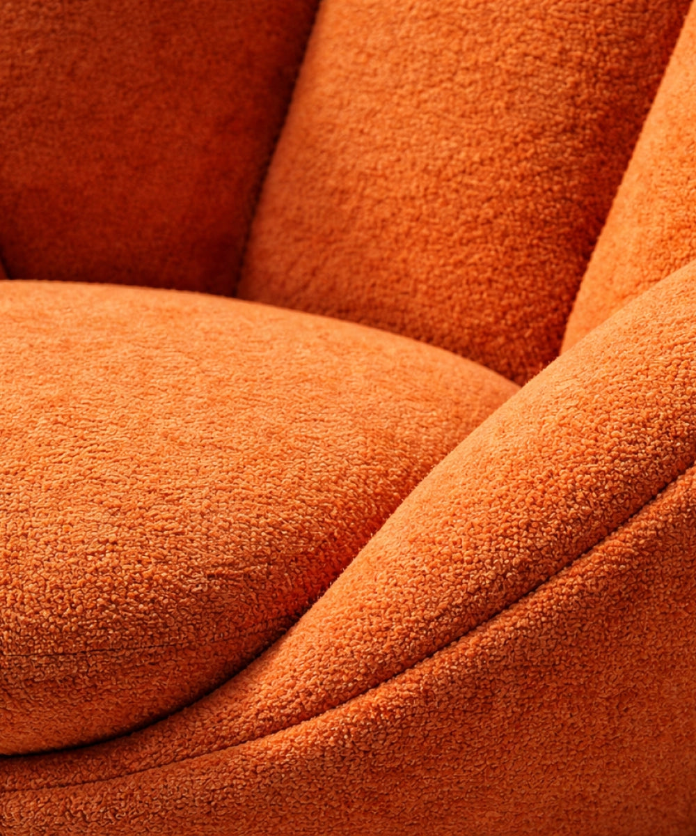 Modern Curved Lounge Chair