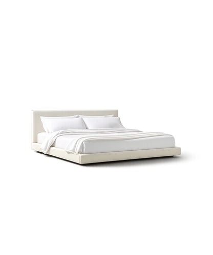 Minimal Rounded Platform Bed