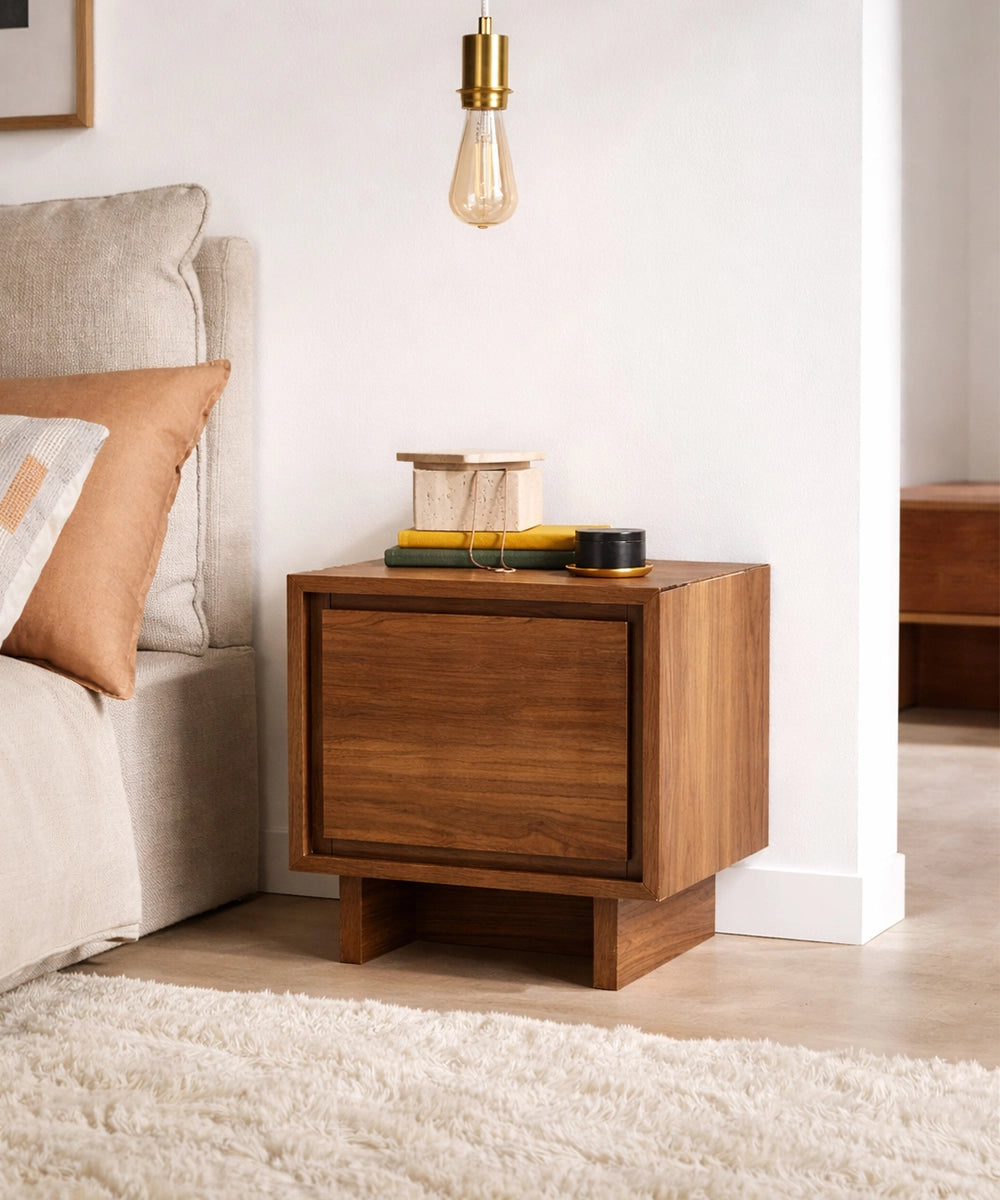 Bedroom Storage Nightstand