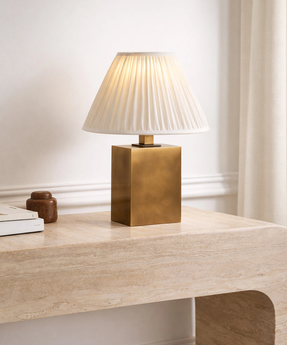 Sculptural Modern Table Lamp