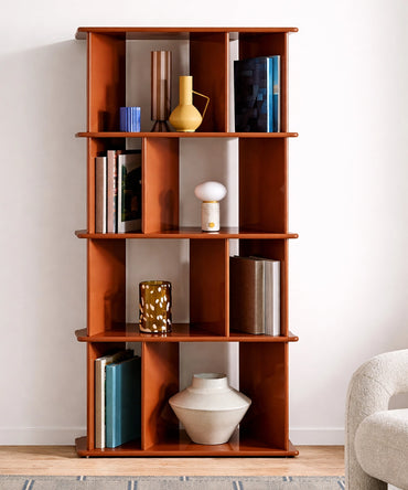 Minimal Vertical Bookcase Unit