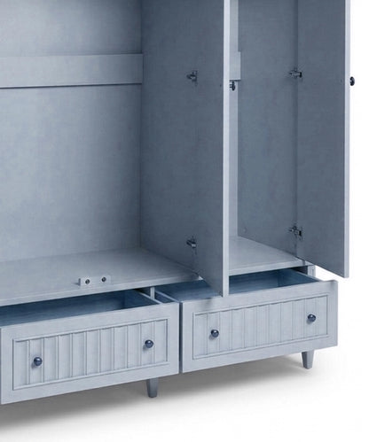 Triple Door Storage Wardrobe