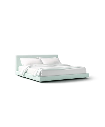 Minimal Rounded Platform Bed