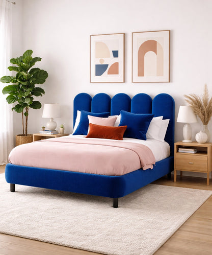 Designer Panel Platform Bed