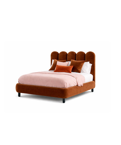 Designer Panel Platform Bed