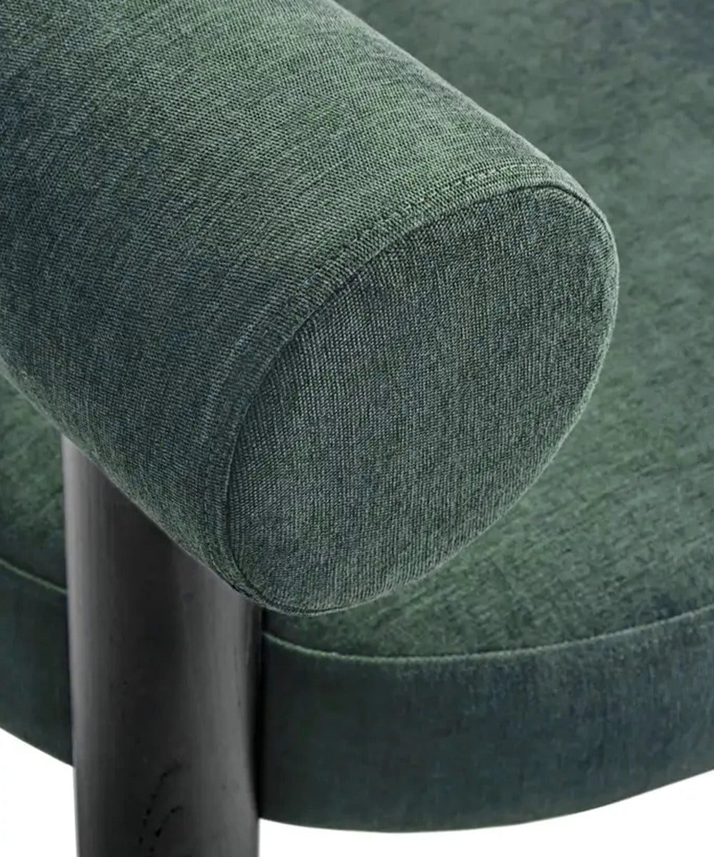 Curved Back Dining Chair