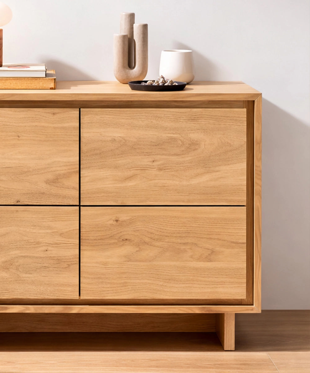 Solid Wood Drawer Unit