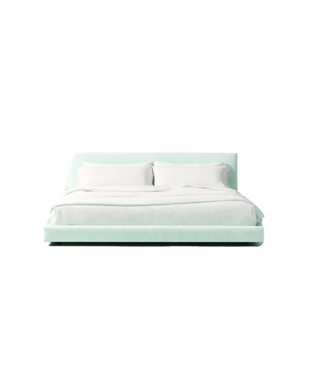 Minimal Rounded Platform Bed