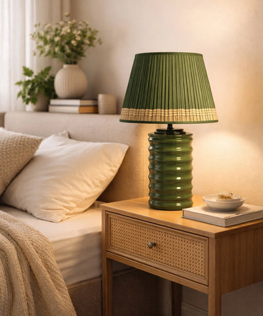 Modern Stacked Base Lamp