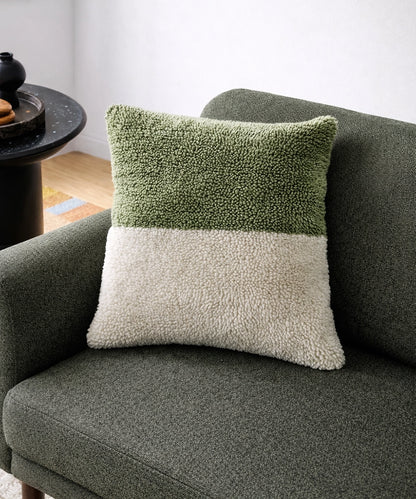 Dual Tone Boucle Cushion