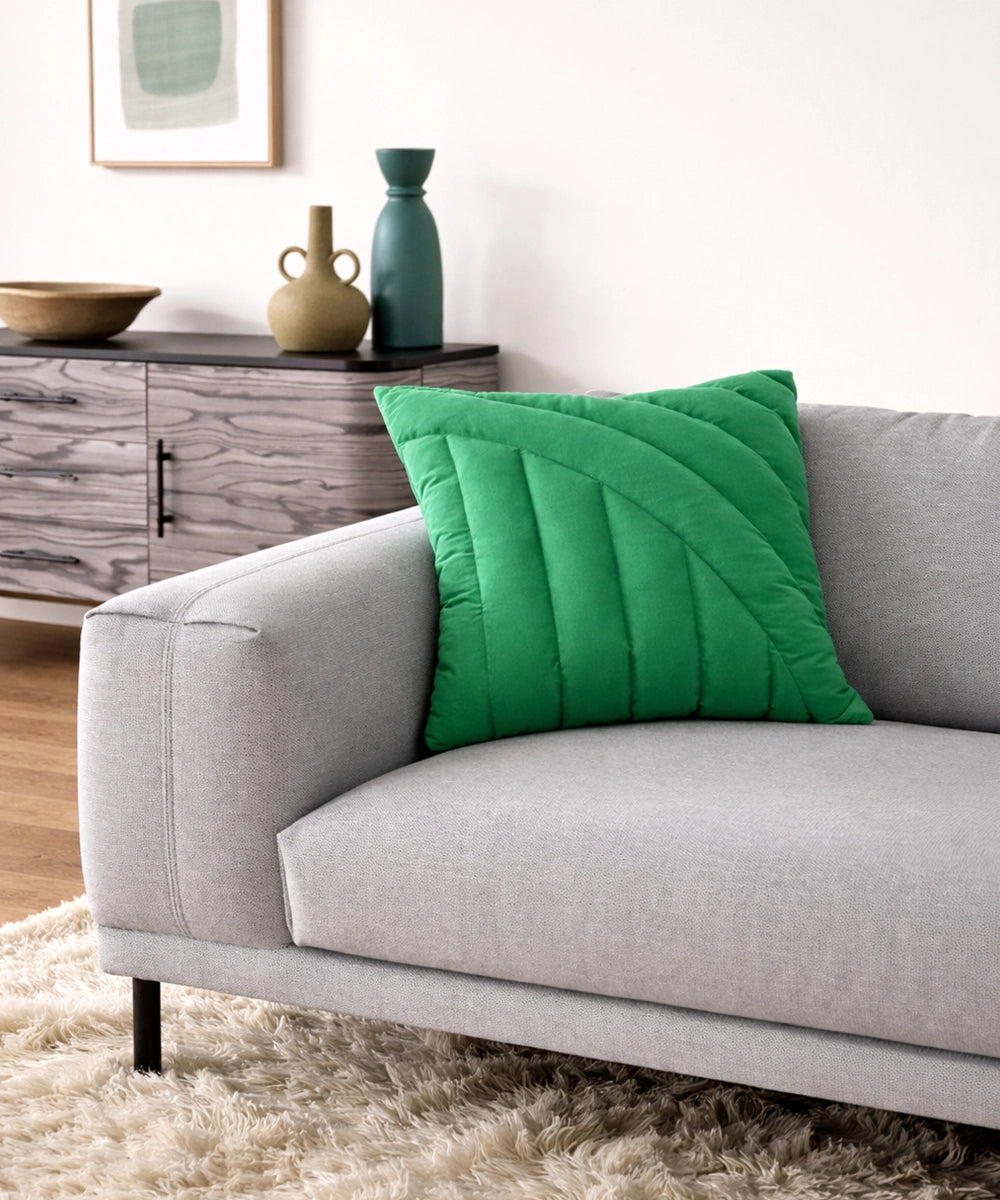 Modern Curve Panel Cushion